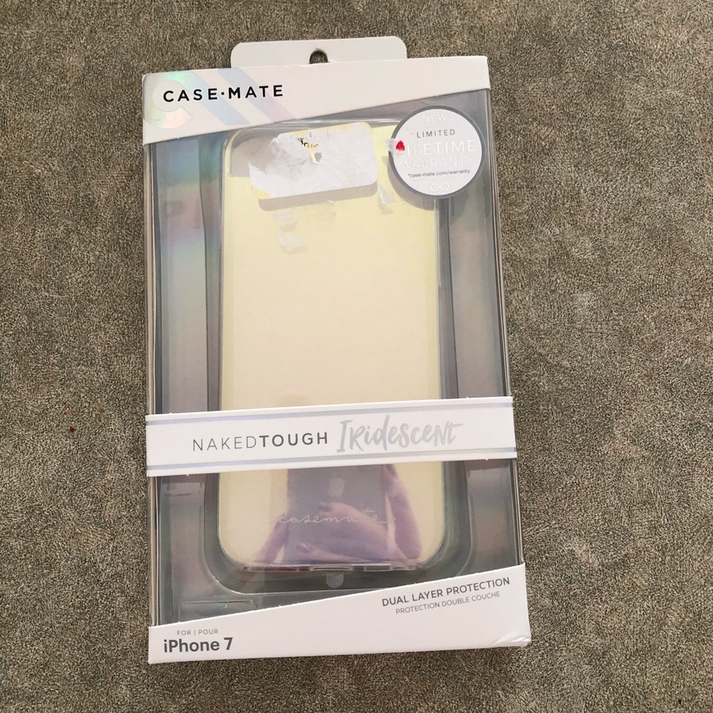 CaseMate naked tough iridescent IPhone 7